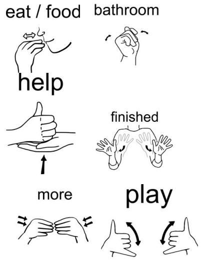 Sign language